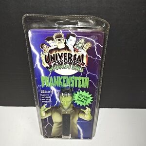 Universal Studios Monsters Vintage Frankenstein Glow In The Dark Watch New 1995